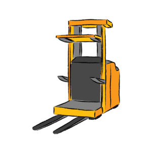 Order Picker Vector Img